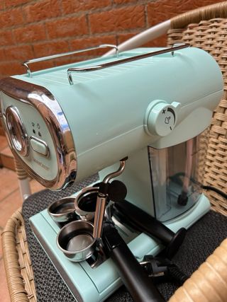 Cafetera SilverCrest Retro Azul