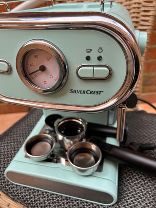 Cafetera SilverCrest Retro Azul