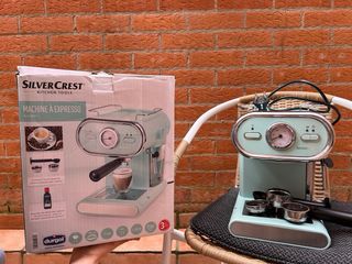 Cafetera SilverCrest Retro Azul