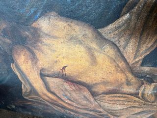 Gran pintura religiosa original