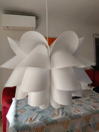 Lámpara colgante blanca Ikea Knappa