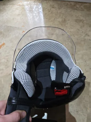 Casco Moto Niña Shiro Dibujos Animados