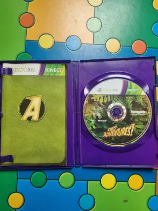 Lote Xbox 360 Kinect + Kinect Adventures