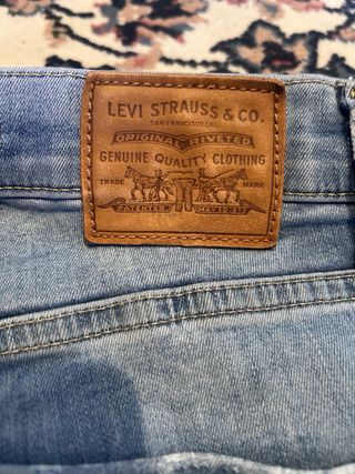 Jeans Levi's donna blu skinny vita alta