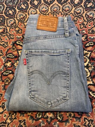 Jeans Levi's donna blu skinny vita alta