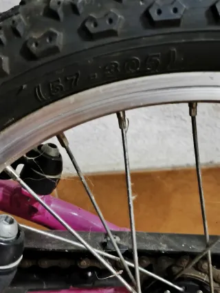 Bicicleta Monty 16 rosa