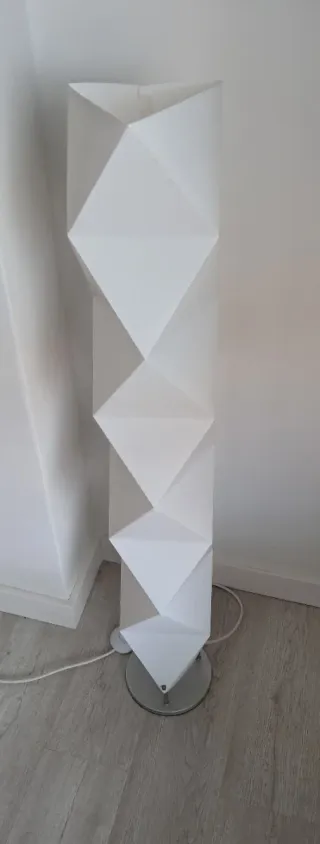 Lámpara de pie geométrica modular vintage