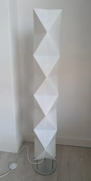 Lámpara de pie geométrica modular vintage