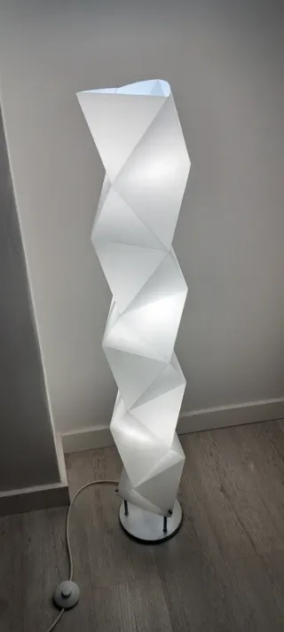 Lámpara de pie geométrica modular vintage