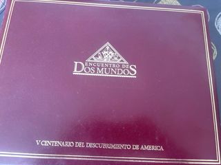 Colección sellos plata chapada oro