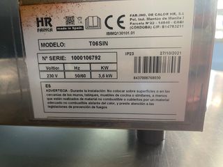 Tostador Profesional HR FAINCASA Cafetería