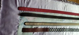 Cinture Amaro Jeans in pelle