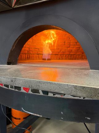 Horno artesanal leña/gas hecho en italia