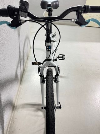 Bicicleta Infantil B'TWIN 20 Blanca