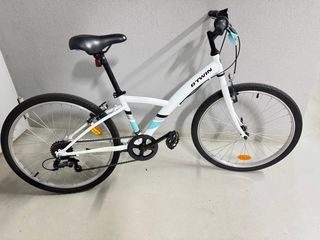 Bicicleta Infantil B'TWIN 20 Blanca