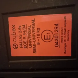 Silla coche Cybex Pallas 2-Fix Isofix