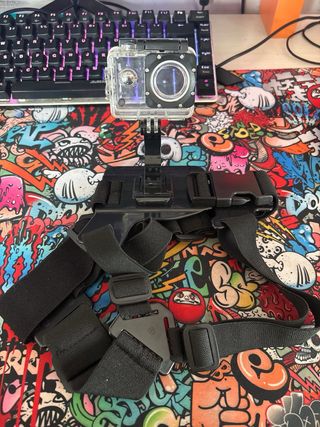 Cámara Deportiva APEMAN 1080P + Accesorios