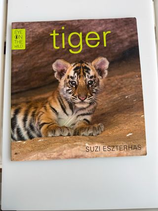 Tiger libro animales fotografía