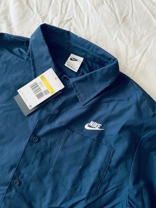 Camisa Nike Club Oxford Manga Corta Talla S