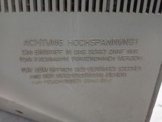 Televisor Antiguo Blanco y Negro