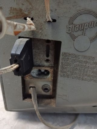 Televisor Antiguo Blanco y Negro