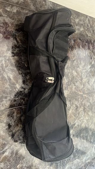 Hoverboard dorado con luces LED