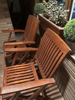 Macetas de teca para exterior