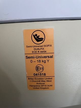 Silla de coche Romer Grupo 0/1 giratoria