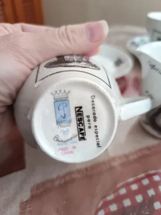 Juego de café de porcelana