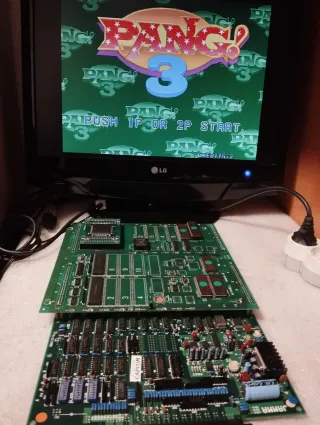 Placa Arcade Capcom Pang 3 CPS1 jamma