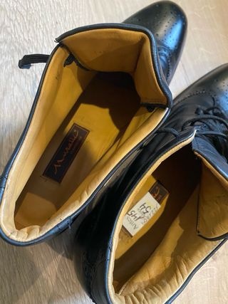 Botines Muratti Negro Piel