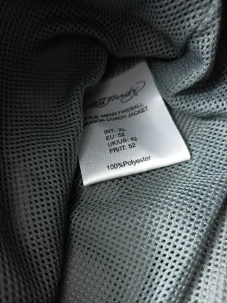 Giacca a vento Ed Hardy grigia