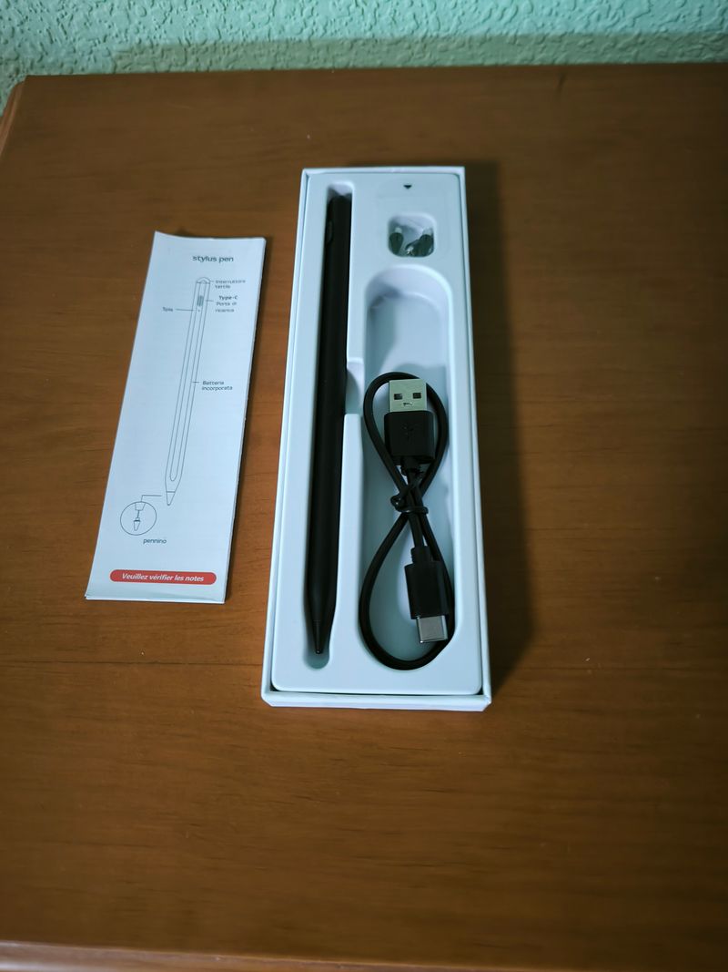 Lápiz Stylus para Tablet + Cable USB