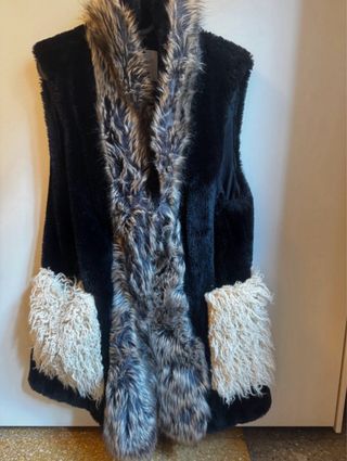 Gilet Pinko pelliccia sintetica taglia 42