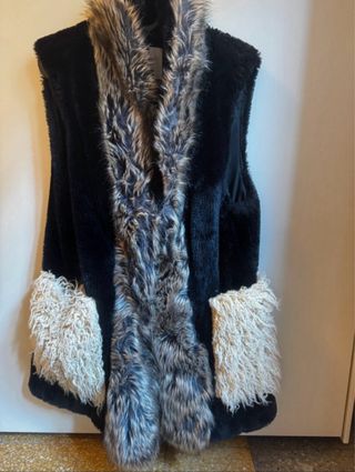 Gilet Pinko pelliccia sintetica taglia 42