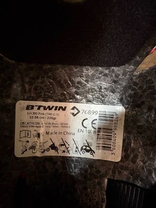 Casco Bicicleta Niña Hello Kitty