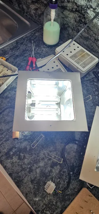 2 Focos LED Empotrables Cuadrados