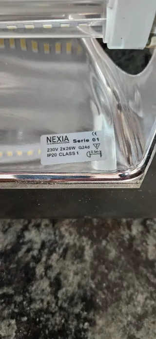 2 Focos LED Empotrables Cuadrados