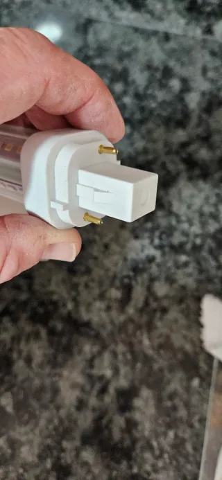 2 Focos LED Empotrables Cuadrados