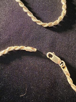 Cadena Plata Ley 925 Italiana