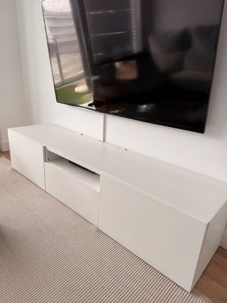 Mueble TV IKEA BESTA Blanco