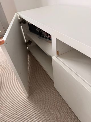 Mueble TV IKEA BESTA Blanco