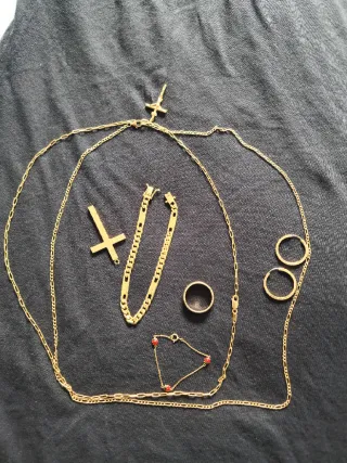 Conjunto de Joyas de Oro