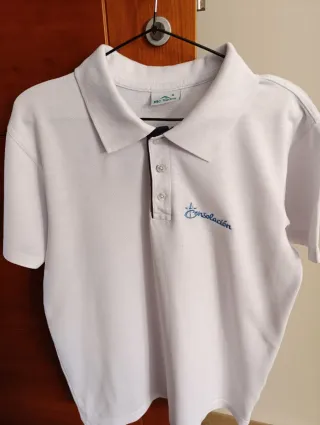 Polo blanco Consolación talla S