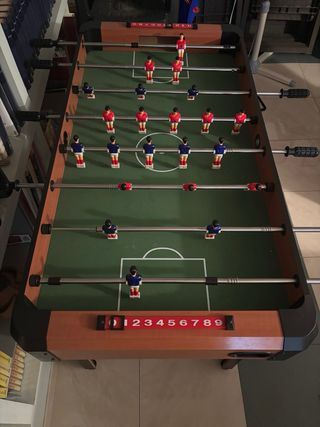 Futbolín de mesa