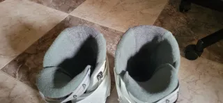 Botas de esquí blancas