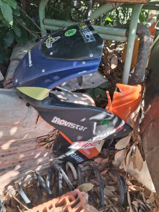 Carenado Minimoto Kawasaki Movistar