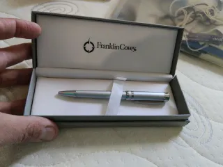 Bolígrafo Franklin Covey Color Plata Nuevo