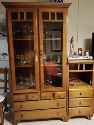 Muebles de salón modulares de madera