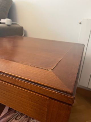 Mesa auxiliar madera cerezo